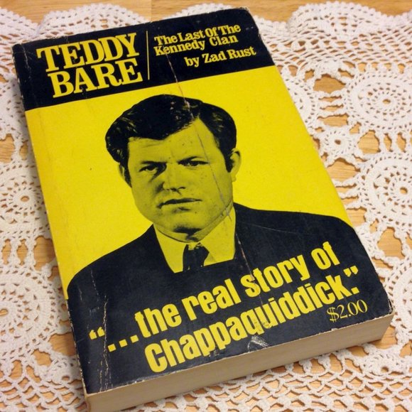 3 for $10 book sale! Vintage Political Expose' - Teddy Bare (Kennedy scandal) - Picture 1 of 8
